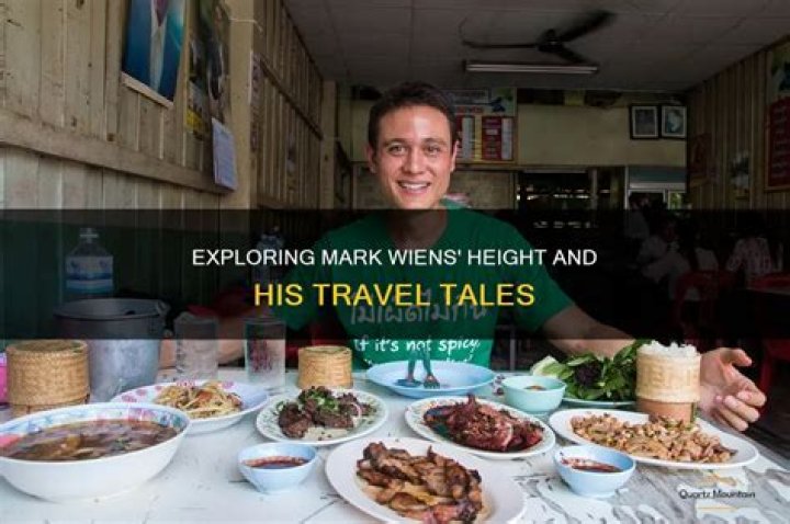 Discovering The Height Of Mark Wiens: How Tall Is He Really?