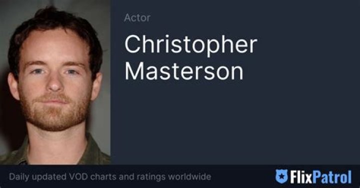 Exploring The Diverse World Of Christopher Masterson Movies And TV Shows