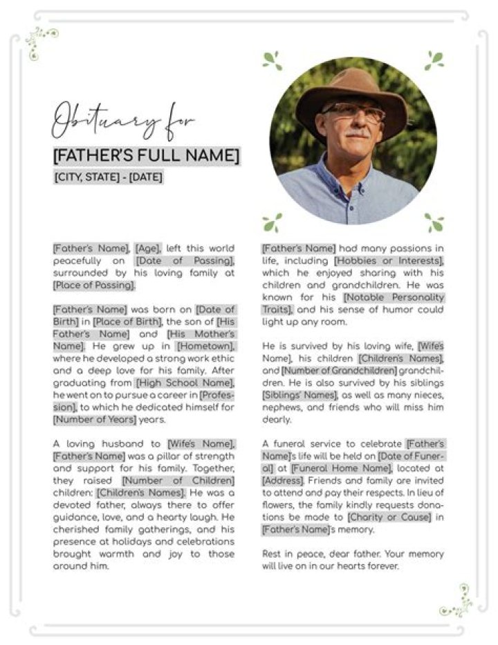Obituary Of Hugh Kranitz: A Life Remembered